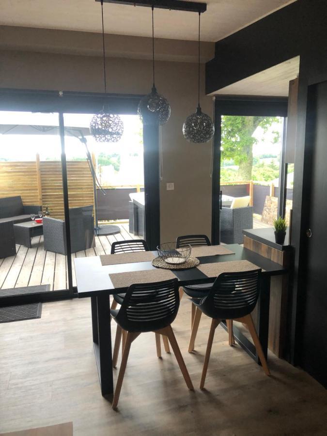 Maison Chaleureuse Et Cosy En Bois De 2021 Pres De Quimper Ergue-Gaberic Exterior photo